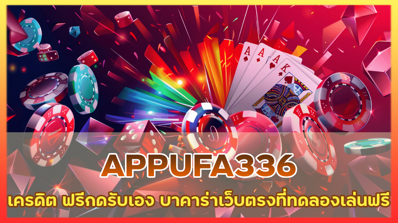 APPUFA336 เครดิต ฟรีกดรับเอง